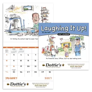 Laughing It Up! Wall Calendar - Stapled